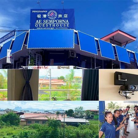 AE Semporna Guesthouse 极潜旅店 Exterior foto