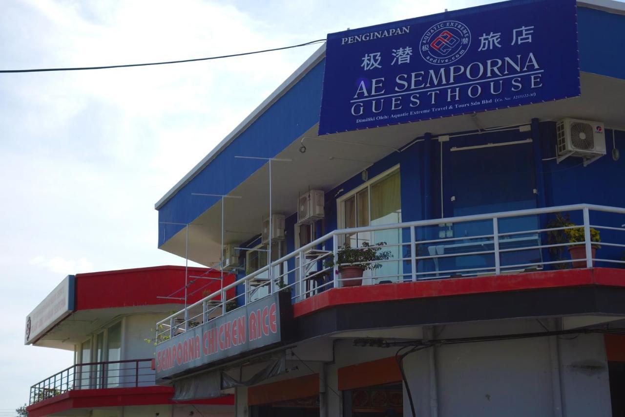AE Semporna Guesthouse 极潜旅店 Exterior foto