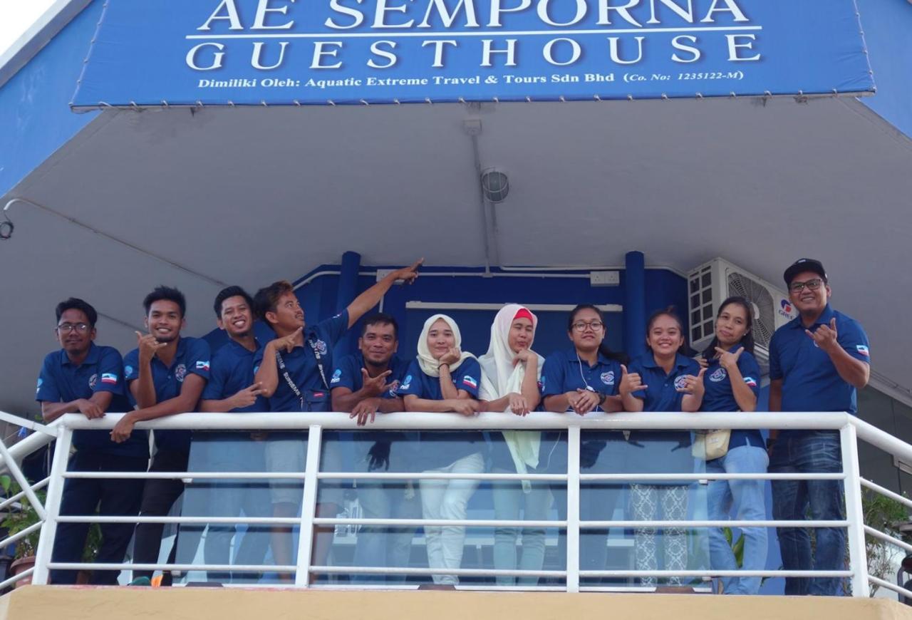 AE Semporna Guesthouse 极潜旅店 Exterior foto