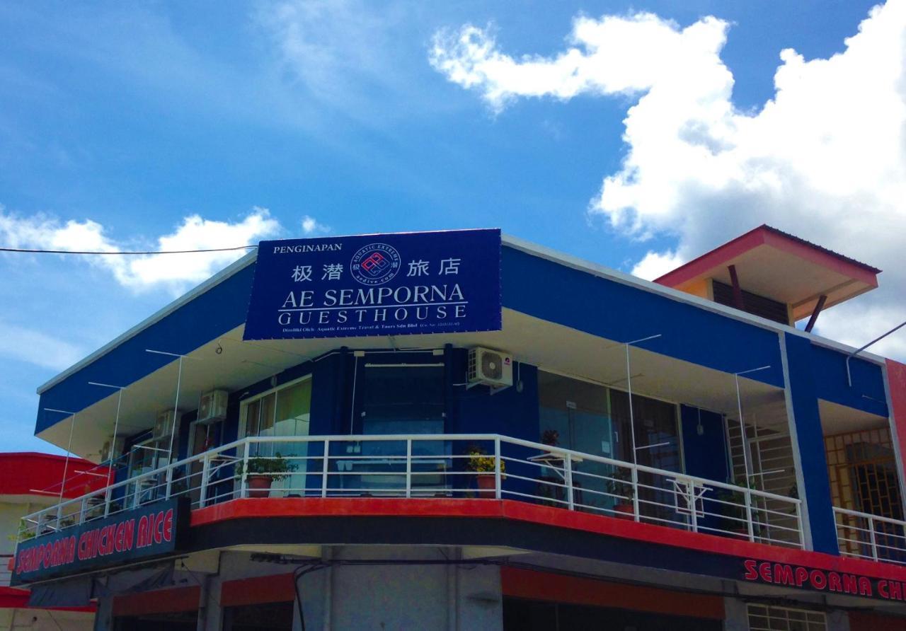 AE Semporna Guesthouse 极潜旅店 Exterior foto
