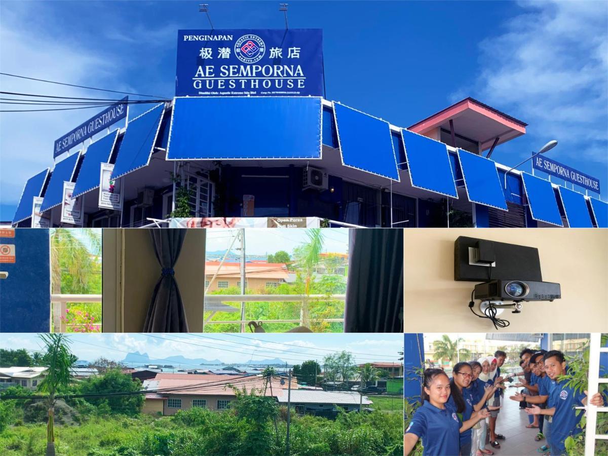 AE Semporna Guesthouse 极潜旅店 Exterior foto