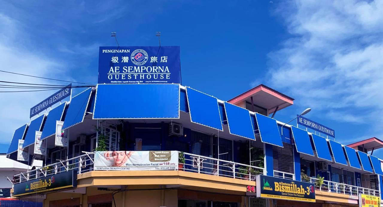 AE Semporna Guesthouse 极潜旅店 Exterior foto